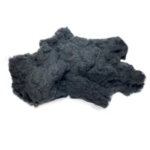 Black Synthetic Reprocessed Fiber